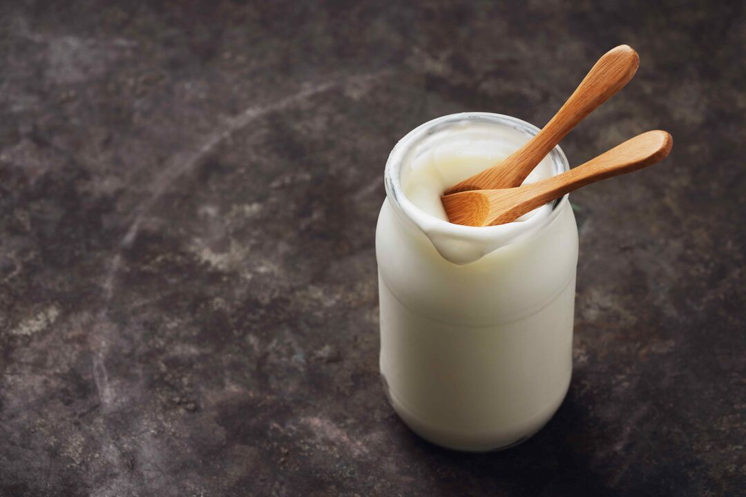 naturlig yoghurt för viktminskning på rätt kost