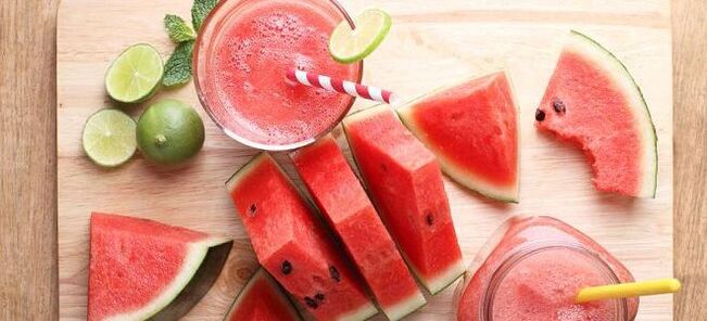Vattenmelon diet för viktminskning