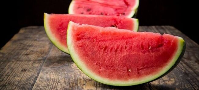 Vattenmelon på menyn för den som säkert vill gå ner i vikt