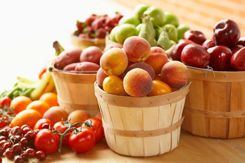 frukter för diet 6 kronblad
